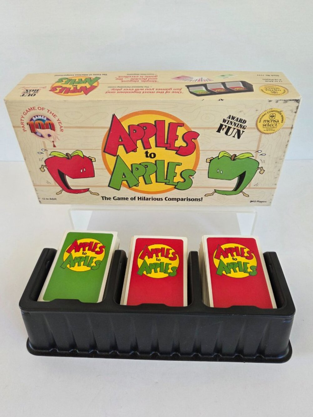 Vintage APPLES TO APPLES Card Game 4-10 Players Family Party Ages 12+ #7777